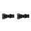 2Pcs Steel Spring Loaded Twists Latch for Tool Box Case Black 7