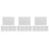 15Pcs DIY Heat Shrink Sheets White Plastic Glow in Dark Material 10