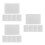 15Pcs DIY Heat Shrink Sheets White Plastic Glow in Dark Material 6