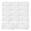 Breathable White Face Rest Covers for Massage & Spa Salon Use 2