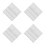 Breathable White Face Rest Covers for Massage & Spa Salon Use 4