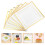 40Pcs Lightweight White Plastic Plates Stackable for Party Food 10