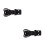 2Pcs Steel Spring Loaded Twists Latch for Tool Box Case Black 6