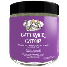 Cat Crack Catnip  Zoomie-Inducing Cat Nip Blend  North American Made & 100% Natural  Safe & Non-Addictive Catnip Treats Used to Supplement Cat Ni
