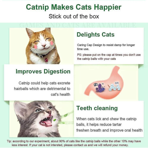 3 Silvervine Catnip Balls 1