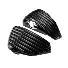 ABS Side Covers for Harley Sportster 20042013 XL883 XL1200 Black Battery and Oil Tank Panels