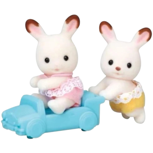 Sylvanian Families Sylvanian Families Chocolate Rabbit Twin Set - Board Game 1