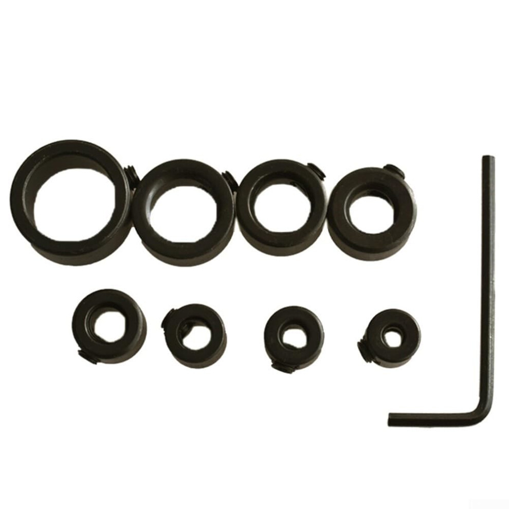 Depth Stop Collar Kit With Wrench 16Mm For Precision Woodworking Drilling Tasks 9113335599048