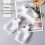 Travel Clamshell Refillable Empty Squeeze Pouches,4 Pack 5