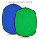 Photography Reflector Portable Backdrop Chromakey Double-sided 2-color Foldable Green Screen Backgr 2