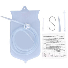 2l Silicone Enema Bag Kit for Home Intestinal Cleansing - Coffee Enema Set