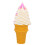 2Stk Dekoratives Fake Eiscreme Modell Aus PVC Show-Objekt 1