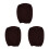 3Pcs Practical Water Dispenser Covers Coffee Polyester for Outdoor Use 7