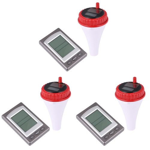 3Pièces Thermomètres Blancs Flottants Pour 1