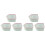 6Pièces Bols Soak Pour Cuticules Et Retrait Vernis 2