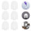 12Pièces Ensemble De En PP Pour Nettoyage Wc Usage 7