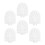 12Pièces Ensemble De En PP Pour Nettoyage Wc Usage 3