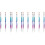 12Pièces Pinceaux Nail Art Double Embout Multi Usage DIY 4