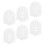 12Pièces Ensemble De En PP Pour Nettoyage Wc Usage 9