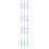 12Pièces Pinceaux Nail Art Double Embout Multi Usage DIY 8