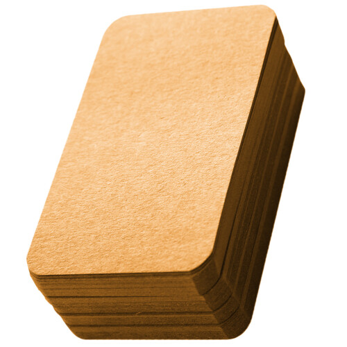 600Pièces Cartes Blanches Kraft Mini Notes Khaki Pour Et 1
