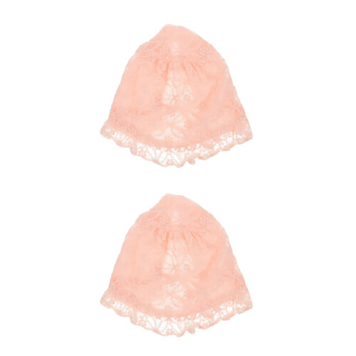 2Pièces Chapeau Rose Bébé, Complément Ideal Pour Robe 2