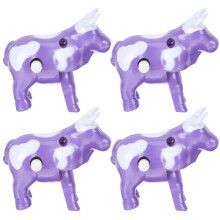 8Pièces Jouets Mécaniques Violet Amusants Pour Jouer Enfants