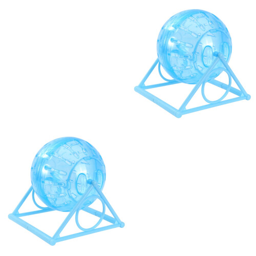 2Pièces Roue D'exercice Non Glissante Pour Petits Animaux 2