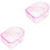 2Pièces Bols Rose En Sécurisés Pour Ongles 4