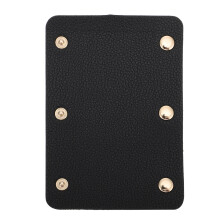 3Pièces Couvre Sac À Main Noir En PU Résistant Pour DIY