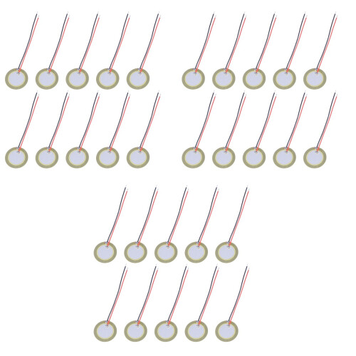 30Pièces Capteurs Piezo Diaphragme Multi Couleur Accessoires 2