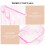 2Pièces Bols Rose En Sécurisés Pour Ongles 9