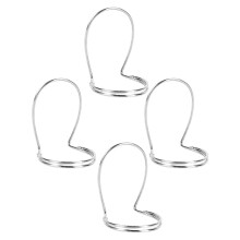 4Ensembles Médiators Argentés En Métal Creux Pour Guitare Confortables