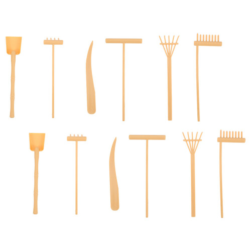 10Ensembles Râteaux Zen En Plastique Pour Relaxation 2