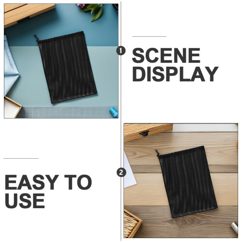 4Pièces Filtre Polyester Noir 2
