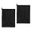 4Pièces Filtre Polyester Noir 8