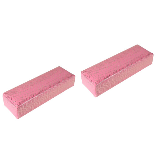 2Pièces Repose-Poignets Rose Pour Tables Ongles 2
