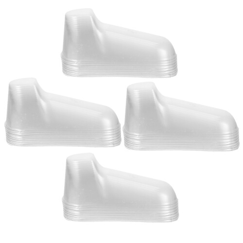160Pièces Support Pieds Bébé En PVC Transparent Pour Présentation