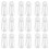 160Pièces Support Pieds Bébé En PVC Transparent Pour Présentation 3
