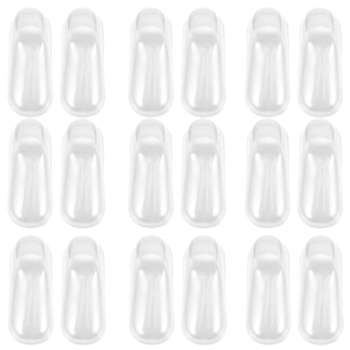 160Pièces Support Pieds Bébé En PVC Transparent Pour Présentation 2