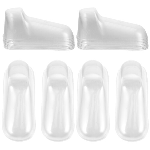 160Pièces Support Pieds Bébé En PVC Transparent Pour Présentation 1