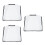 3Pcs Clear Purse Protector Covers Waterproof Eva Handbag Rain Shields 9