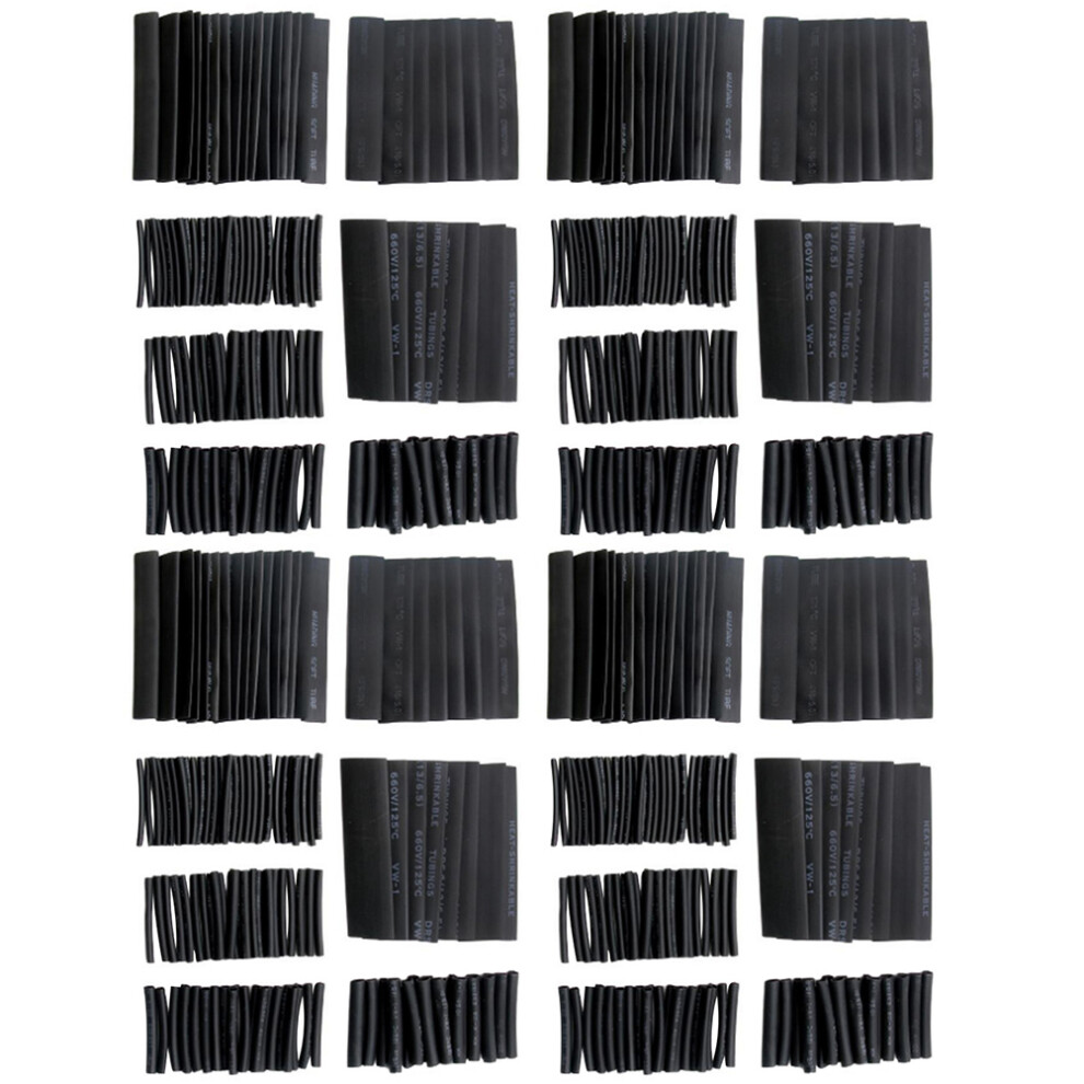 2Sets Industrial Heat Shrink Tubing Heat Shrink Wrap For Cable Protection Wire Insulation Kit High Temp Resistance 508Pcs*2 3631237053841