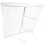5Pcs Ceiling Air Vent Deflector White Sturdy Material Easy Hang Cover 9