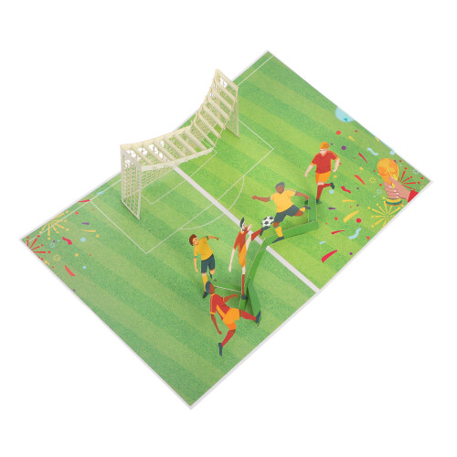 4pcs Greeting Card Copywriting 3d Paper With Envelope