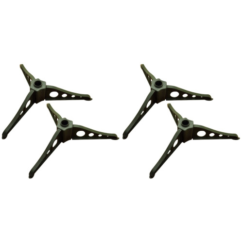 4Pièces Pied Support Sapin Vert Résistant Pour Usage Maison 2