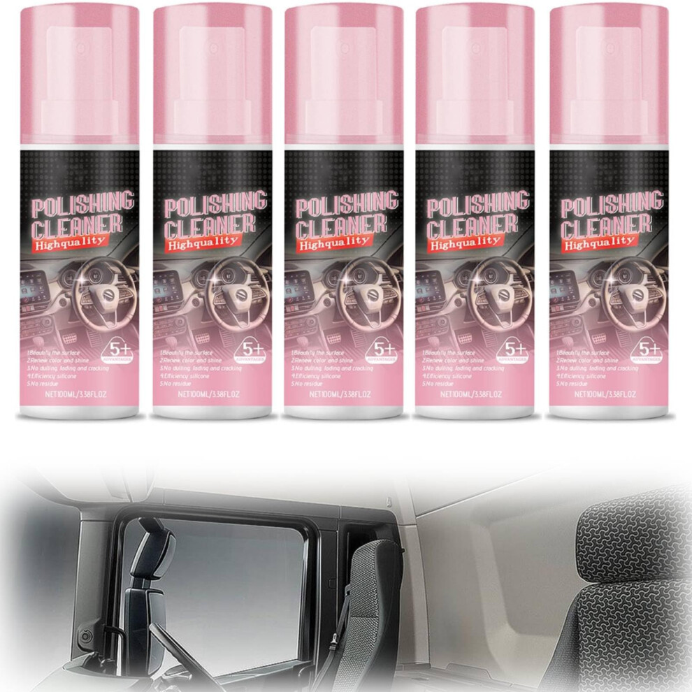 Car Interior Cleaner Spray, Leather And Vinyl Detailing, Deep Clean And Shine With Uv Protection 9113335599734
