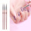 6Ensembles Nail Art Rose Professionnels Pour 9