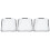3Pcs Clear Purse Protector Covers Waterproof Eva Handbag Rain Shields 4