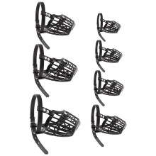 2Ensembles Bouches Cuir PU Anti-Morsure